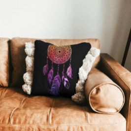 lila dreamcatcher aboriginal ludd symbol kudde