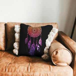 lila dreamcatcher aboriginal ludd symbol kudde