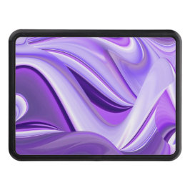 Lila Dreams, Abstrakt Fantasy Rainbow Art Dragkroksskydd