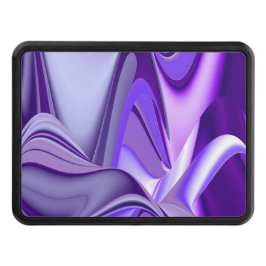 Lila Dreams, Abstrakt Fantasy Rainbow Art Dragkroksskydd