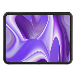 Lila Dreams, Abstrakt Fantasy Rainbow Art Dragkroksskydd