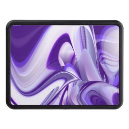 Lila Dreams, Abstrakt Fantasy Rainbow Art Dragkroksskydd