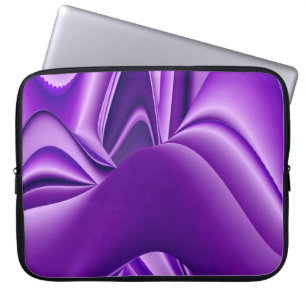 Lila Dreams , Abstrakt Fantasy Rainbow Art Laptop Fodral