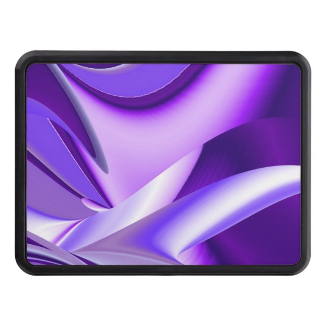 Lila Dreams, Abstrakt Fantasy Rainbow Art Skydd För Dragkrok (Framsidan)