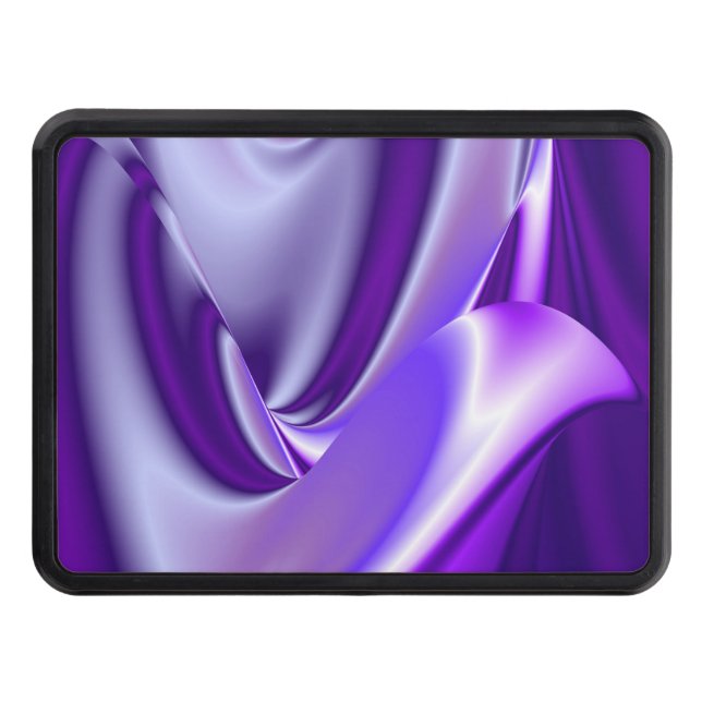 Lila Dreams, Abstrakt Fantasy Rainbow Art Skydd För Dragkrok (Framsidan)