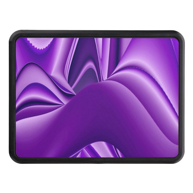 Lila Dreams, Abstrakt Fantasy Rainbow Art Skydd För Dragkrok (Framsidan)