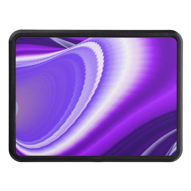 Lila Dreams, Abstrakt Fantasy Rainbow Art Skydd För Dragkrok (Framsidan)