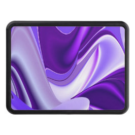 Lila Dreams, Abstrakt Fantasy Rainbow Art Skydd För Dragkrok