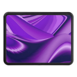 Lila Dreams, Abstrakt Fantasy Rainbow Art Skydd För Dragkrok