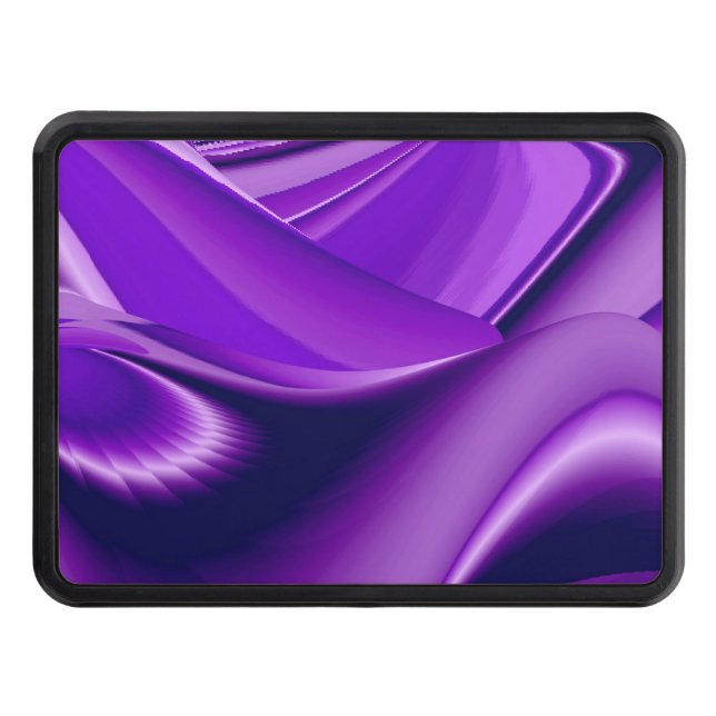 Lila Dreams, Abstrakt Fantasy Rainbow Art Skydd För Dragkrok (Framsidan)