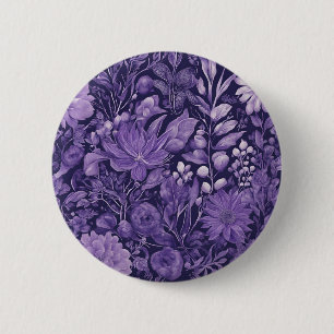 Lila dröm elegant botanisk design inspirerad av knapp