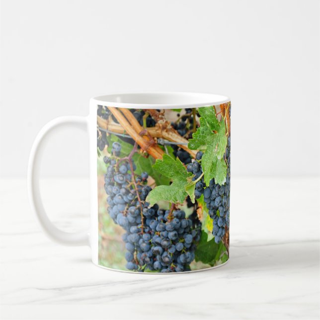 Lila druvor kaffemugg (Vänster)
