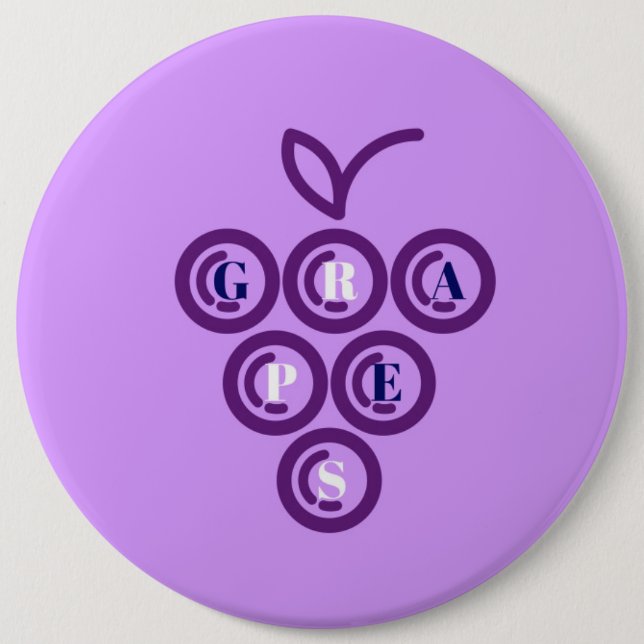 Lila druvor knapp (Framsida)