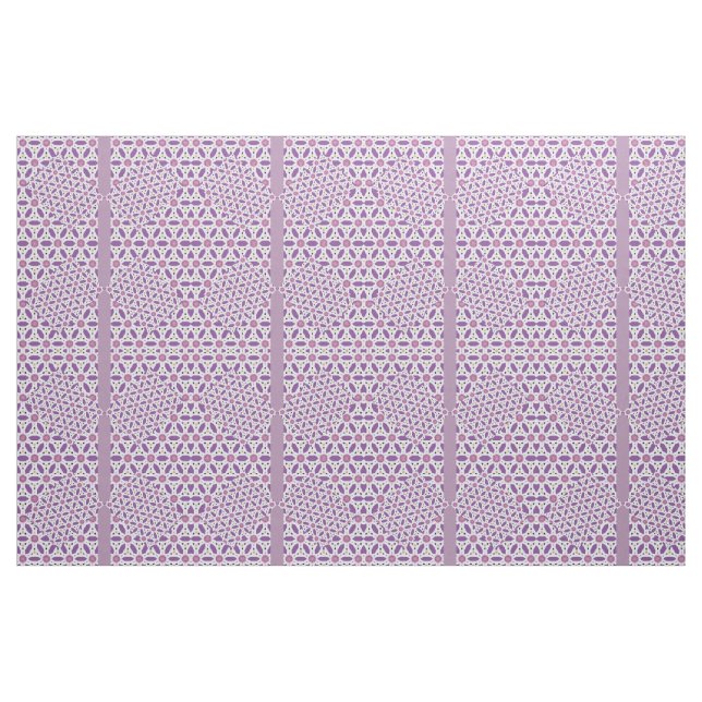 Lila Eggs Mönster Tyg (Fat Quarter)