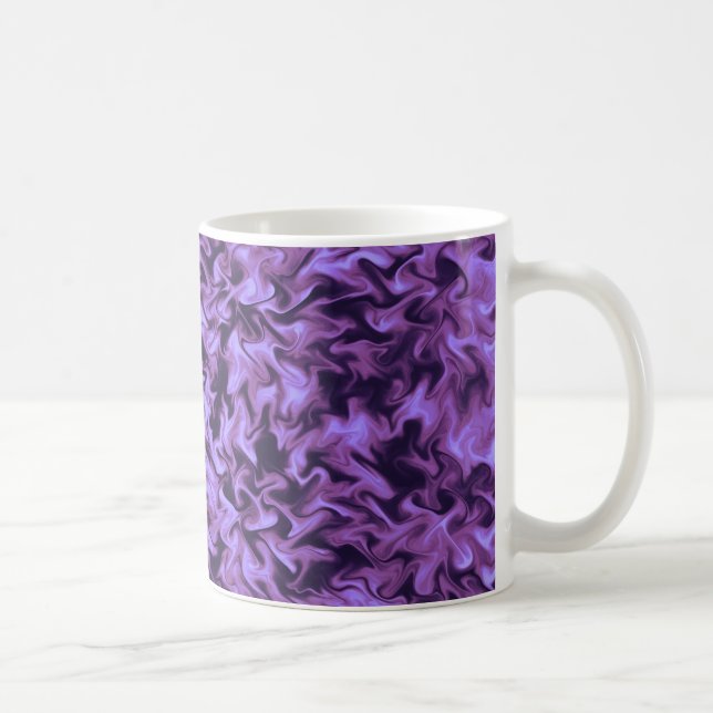 Lila Eld Kaffemugg (Höger)