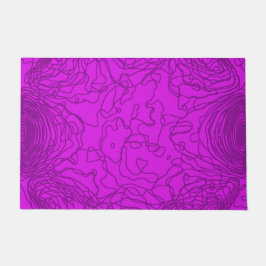 Lila Electric Violet Yarn Doormat