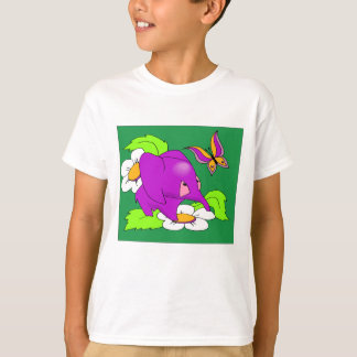 Lila Elephant Tee Shirt