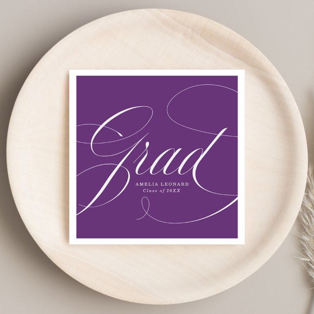 Lila | Eloquence Studenten Pappersservett (Skapare uppladdad)