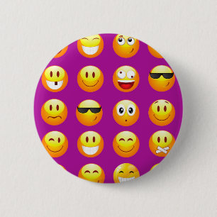 lila emojis knapp