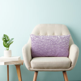 Lila Fade Mini Tile Design Lumbarkudde