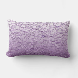 Lila Fade Mini Tile Design Lumbarkudde