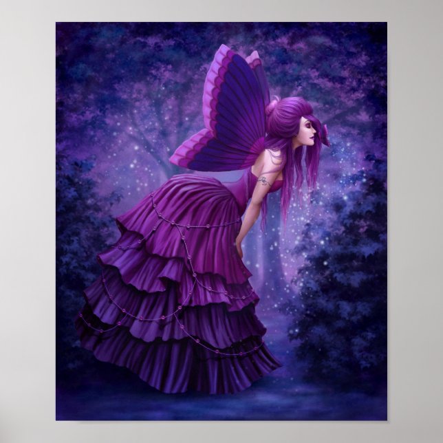 Lila Fairy Poster (Framsidan)