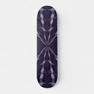 Lila fantasi mini skateboard bräda 18,7 cm