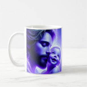 Lila Far Baby Bond Kaffemugg