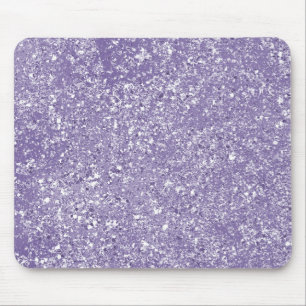 Lila Faux Sparkly Glitter Musmatta