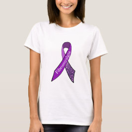 Lila Fibromyalgia Womens Shirt Tröja