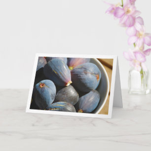 Lila Fig Fruit in Bowl Kort