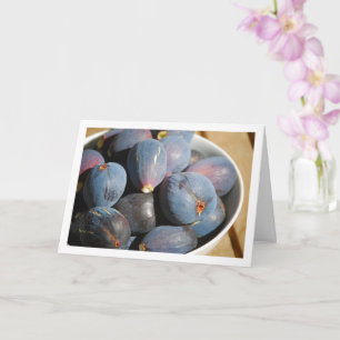 Lila Fig Fruit in Bowl Kort