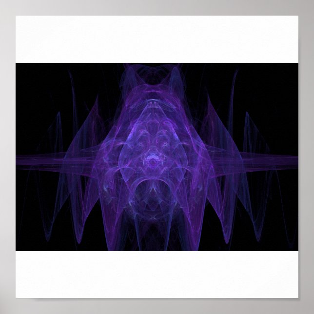 Lila figur poster (Framsidan)