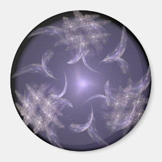 Lila Filigree Magnet