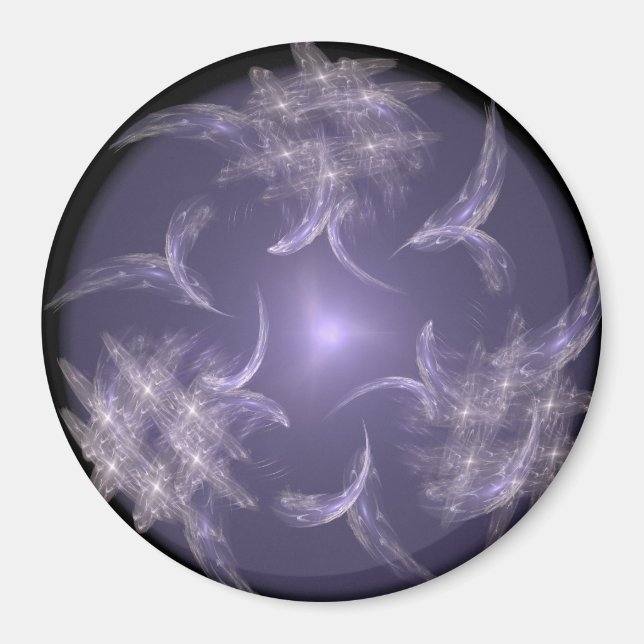 Lila Filigree Magnet (Framsidan)