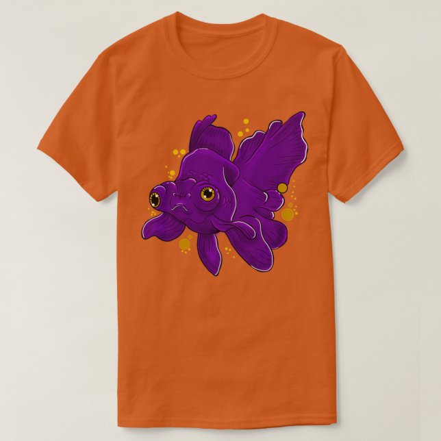Lila Fish Classic TShirt T Shirt (Design framsida)