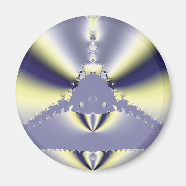 Lila Fjäril Magnet (Framsidan)