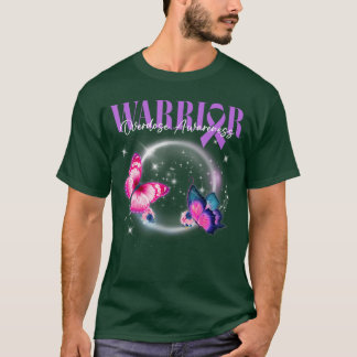lila fjärilar t shirt