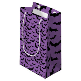 Lila fladdermöss presentpåse, Halloween flygande f