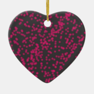 lila-fläkt för en tänkare. julgransprydnad keramik