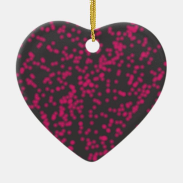 lila-fläkt för en tänkare. julgransprydnad keramik (Framsidan)