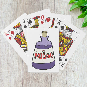 Lila Flaska i Poison Casinokort