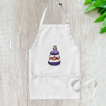 Lila Flaska i Poison Förkläde<br><div class="desc">Vi presenterar vår "Enigmatic Elixirs" Lila Poison Flaska Graphic Apron! Släpp loss din inre potion med den här fängslande plattan med en slående bild av ett mystiskt lila-gift flaska. Oavsett om du är Halloween-entusiast, kulinariska trollkarl eller bara någon som smakar på det okonventionella, så måste den här plattan lägga till...</div>