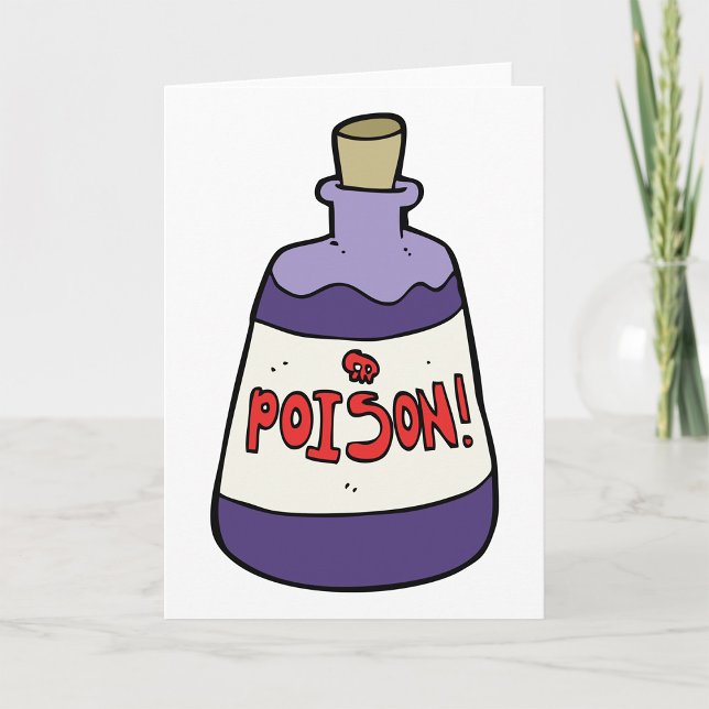 Lila Flaska i Poison Kort (Skapare uppladdad)