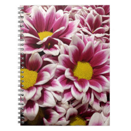 Lila Flower Anteckningsbok