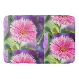 Lila Flower Badrumsmatta