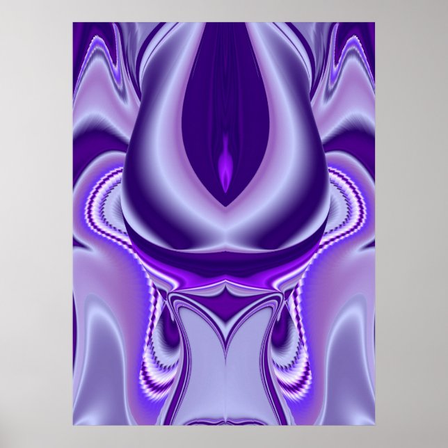 Lila Flower Dream Poster (Framsidan)
