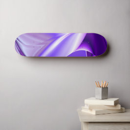 Lila Flower Dreams Mini Skateboard Bräda 18,5 Cm