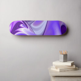 Lila Flower Dreams Mini Skateboard Bräda 18,5 Cm