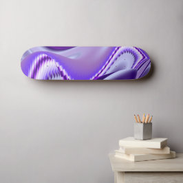 Lila Flower Dreams Mini Skateboard Bräda 18,5 Cm